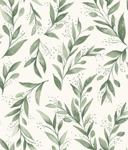 Magnolia Home Olive Branch Olive Grove Peel & Stick Wallpaper by Magnolia Home