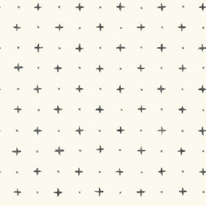 Magnolia Home Cross Stitch Black Peel & Stick Wallpaper by Magnolia Home