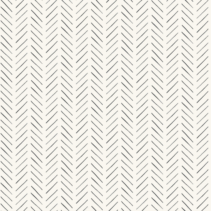Magnolia Home Pick-Up Sticks Black Peel & Stick Wallpaper by Magnolia Home York Premium Peel + Stick Magnolia Covers about 34.2 square feet 20.5-in by 20-ft long roll Peel & Stick 20.5 - Fabric Carolina -
