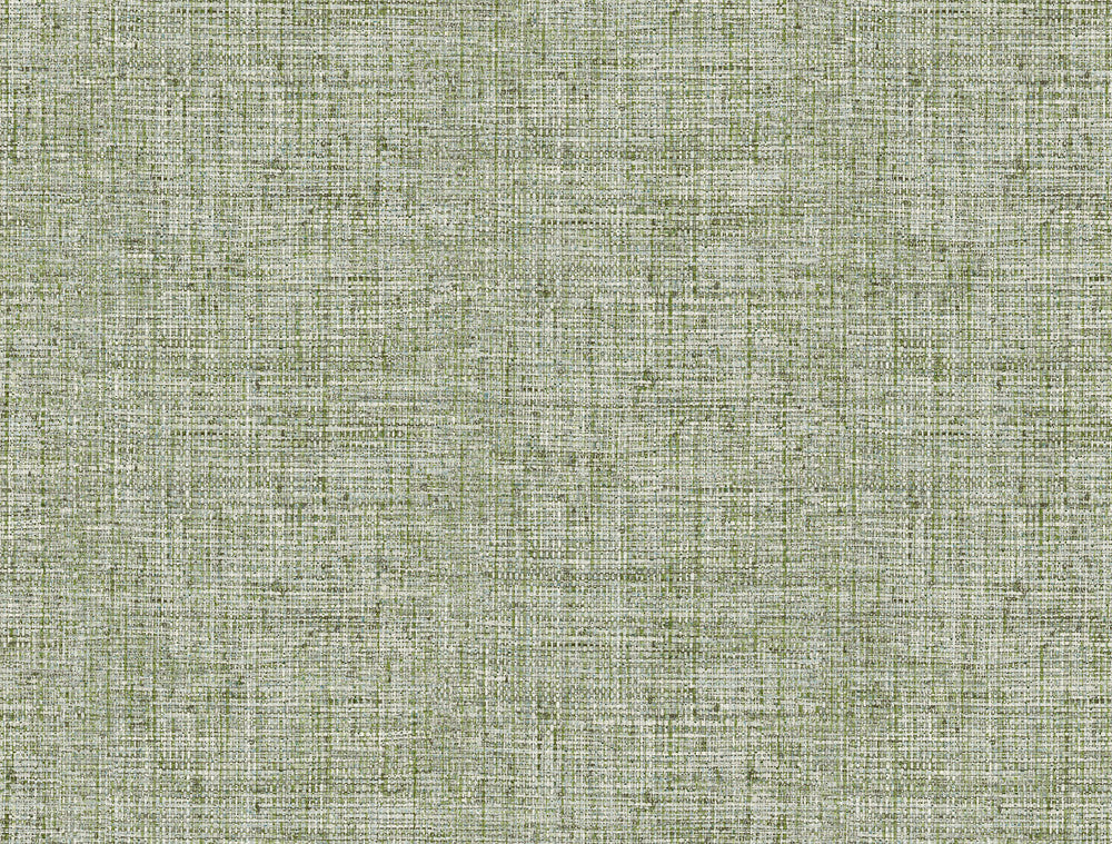 Papyrus Weave Green Peel & Stick Wallpaper by York Wallcoverings York Premium Peel + Stick Covers about 45 square feet 27-in by 20-ft long roll Peel & Stick 20.5 - Fabric Carolina -