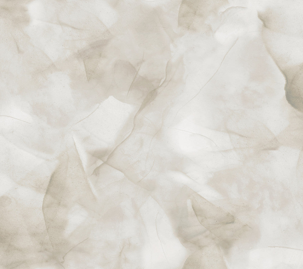 Watercolor Silks Neutral Peel & Stick Wallpaper by York Wallcoverings York Premium Peel + Stick Covers about 45 square feet 27-in by 20-ft long roll Peel & Stick 24 - Fabric Carolina -