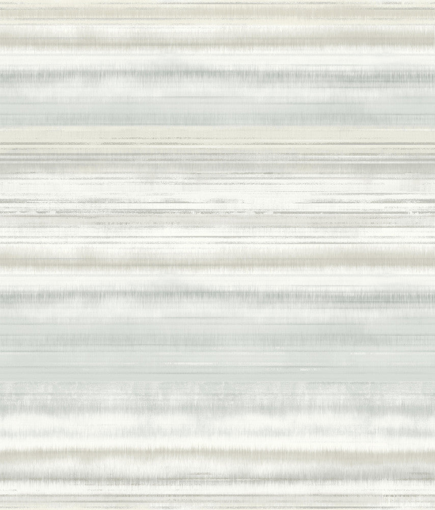 Fleeting Horizon Stripe Neutral Peel & Stick Wallpaper by York Wallcoverings York Premium Peel + Stick Covers about 34.2 square feet 20.5-in by 20-ft long roll Peel & Stick 24 - Fabric Carolina -