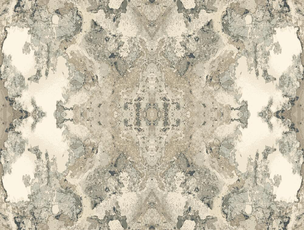 Inner Beauty Grey Peel & Stick Wallpaper by Candice Olson York Premium Peel + Stick Covers about 45 square feet 27-in by 20-ft long roll Peel & Stick 20.5 - Fabric Carolina -