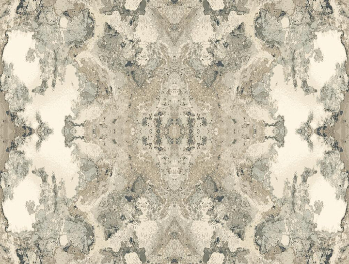 Inner Beauty Grey Peel & Stick Wallpaper by Candice Olson York Premium Peel + Stick Covers about 45 square feet 27-in by 20-ft long roll Peel & Stick 20.5 - Fabric Carolina -