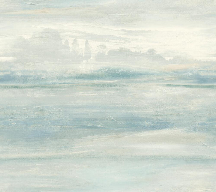 Soothing Mists Scenic Blue Peel & Stick Wallpaper by Candice Olson York Premium Peel + Stick Covers about 45 square feet 27-in by 20-ft long roll Peel & Stick 24 - Fabric Carolina -