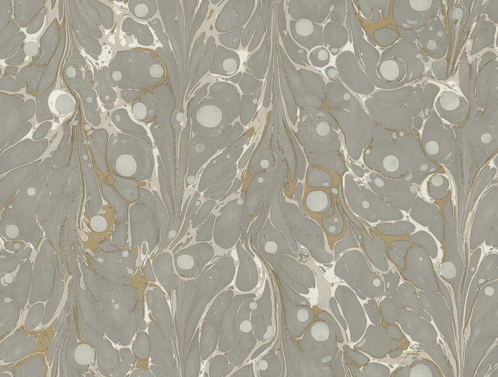 Marbled Endpaper Neutral Peel & Stick Wallpaper by York Wallcoverings York Premium Peel + Stick Covers about 45 square feet 27-in by 20-ft long roll Peel & Stick 20.5 - Fabric Carolina -