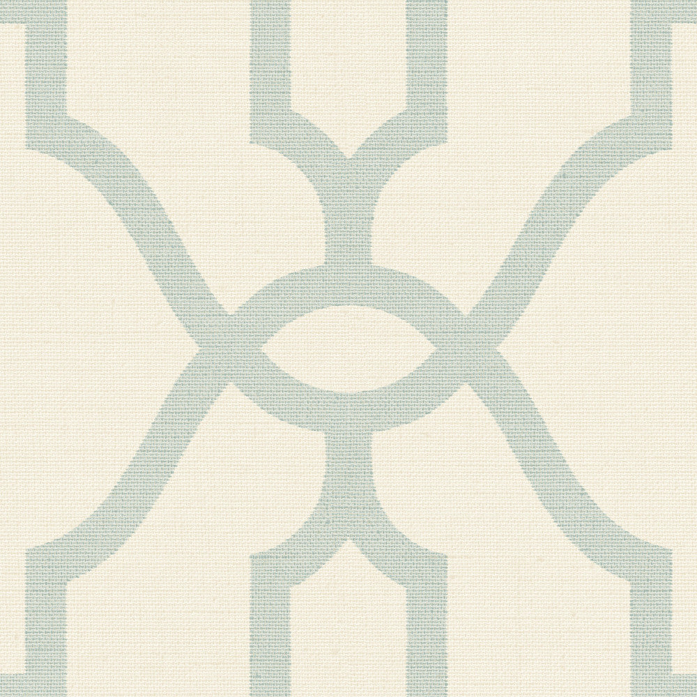 Magnolia Home Woven Trellis Beige & Blue Peel & Stick Wallpaper by Magnolia Home York Premium Peel + Stick Covers about 34.2 square feet 20.5-in by 20-ft long roll Peel & Stick 20.5 - Fabric Carolina -
