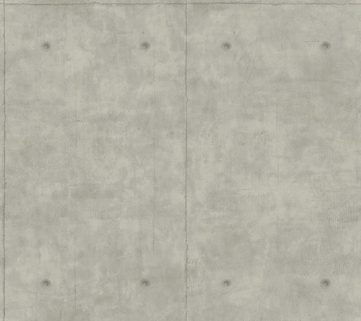 Magnolia Home Concrete Grey Peel & Stick Wallpaper by Magnolia Home York Premium Peel + Stick Covers about 45 square feet 27-in by 20-ft long roll Peel & Stick 24 - Fabric Carolina -