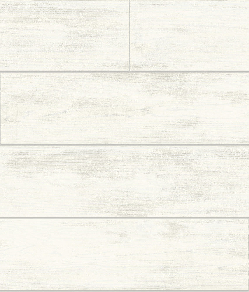 Magnolia Home Shiplap White Peel & Stick Wallpaper by Magnolia Home York Premium Peel + Stick Covers about 34.2 square feet 20.5-in by 20-ft long roll Peel & Stick 24 - Fabric Carolina -