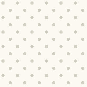 Magnolia Home Dots on Dots Cream & Grey Peel & Stick Wallpaper by Magnolia Home