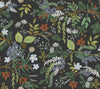 Juniper Forest Peel and Stick Black by Rifle Paper Co. Wallpaper