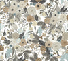 Garden Party Peel and Stick Off White & Brown by Rifle Paper Co. Wallpaper