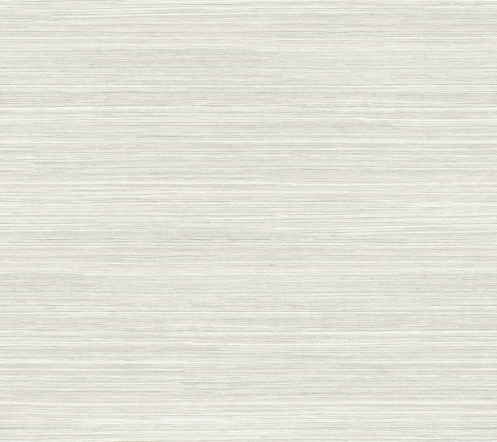 Cattail Weave White Peel & Stick Wallpaper by York Wallcoverings Grasscloth, Wood & Stone Covers about 45 square feet 27-in by 20-ft long roll Peel & Stick 24 - Fabric Carolina -