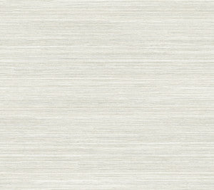Cattail Weave White Peel & Stick Wallpaper by York Wallcoverings