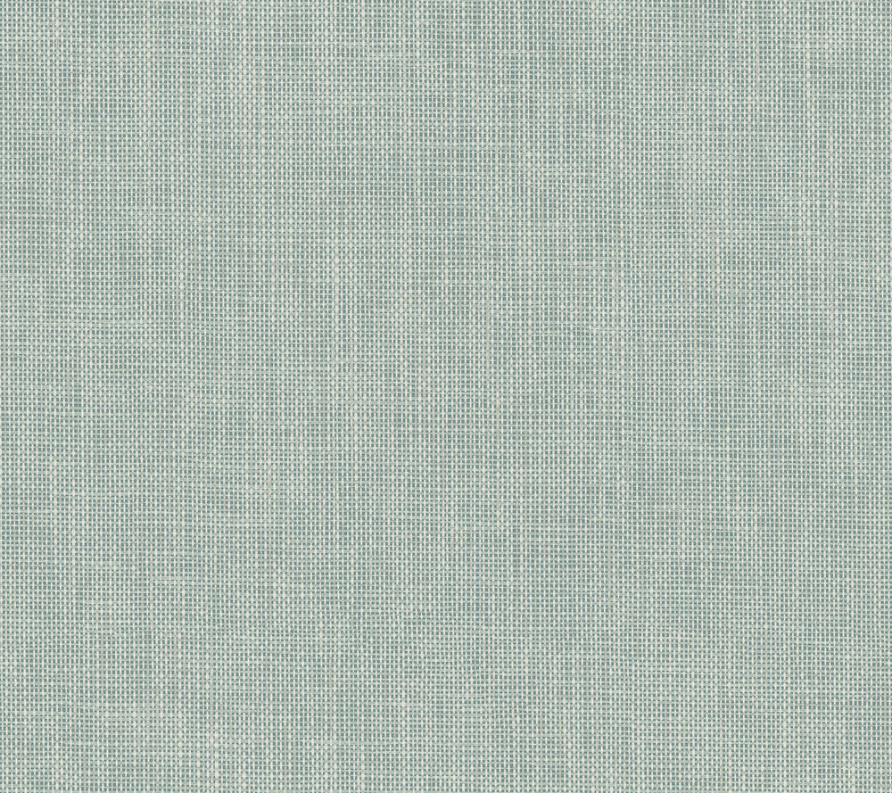 Reed Basket Blue Peel & Stick Wallpaper by York Wallcoverings Grasscloth, Wood & Stone Covers about 45 square feet 27-in by 20-ft long roll Peel & Stick 24 - Fabric Carolina -