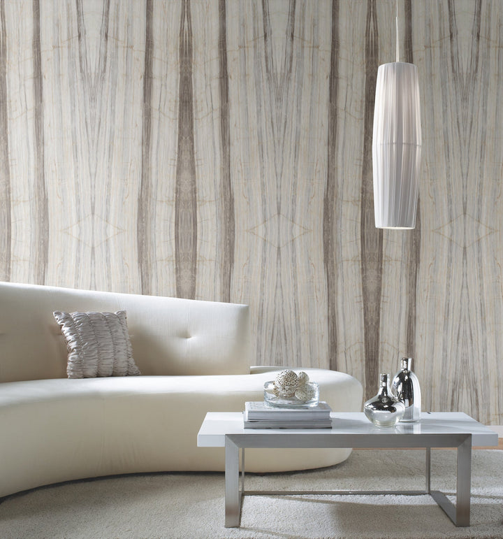 Spanish Marble Taupe Peel & Stick Mural by York Wallcoverings Designer