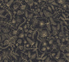 Aviary Peel and Stick Metallic Gold and Black by Rifle Paper Co. Wallpaper