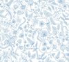 Aviary Peel and Stick Royal Blue by Rifle Paper Co. Wallpaper
