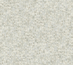Mother Of Pearl Grey & Beige Peel & Stick Wallpaper by York Wallcoverings