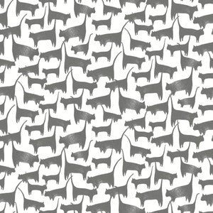 Cat Tails Black Peel & Stick Wallpaper by York Wallcoverings