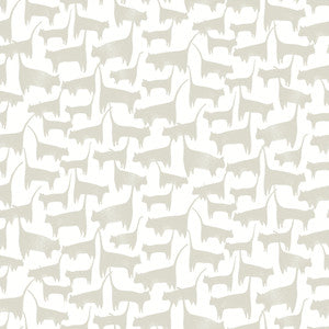 Cat Tails Beige Peel & Stick Wallpaper by York Wallcoverings