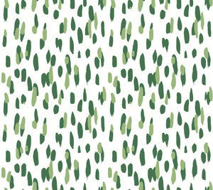 Club House Palm Green Peel & Stick Wallpaper by Madcap Cottage