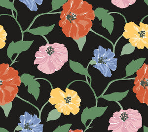 Jungle Garden Nightfall Peel & Stick Wallpaper by Madcap Cottage