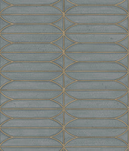 Pavilion Charcoal Peel & Stick Wallpaper by Candice Olson