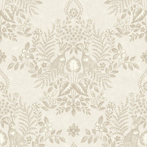 Cottontail Toile Wicker Peel & Stick Wallpaper by Erin & Ben