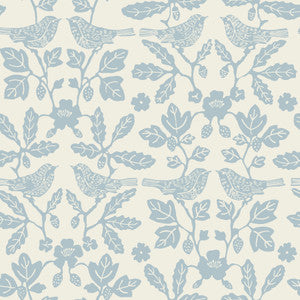 Sparrow & Oak Glacial Blue Peel & Stick Wallpaper by Erin & Ben