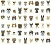 Dog Days Peel and Stick Multi White by Rifle Paper Co. Wallpaper