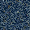 Willowberry Peel and Stick Navy by Rifle Paper Co. Wallpaper