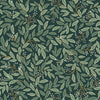 Willowberry Peel and Stick Emerald by Rifle Paper Co. Wallpaper