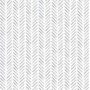 Pick Up Sticks Navy Wallpaper by Magnolia Home