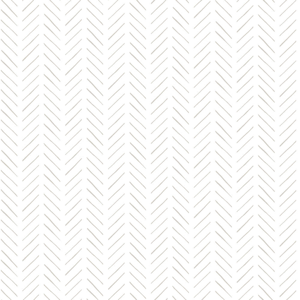 Pick Up Sticks Taupe Wallpaper by Magnolia Home Magnolia Home Covers about 34.2 square feet 20.5-in by 20-ft long roll Peel & Stick 20.5 - Fabric Carolina -