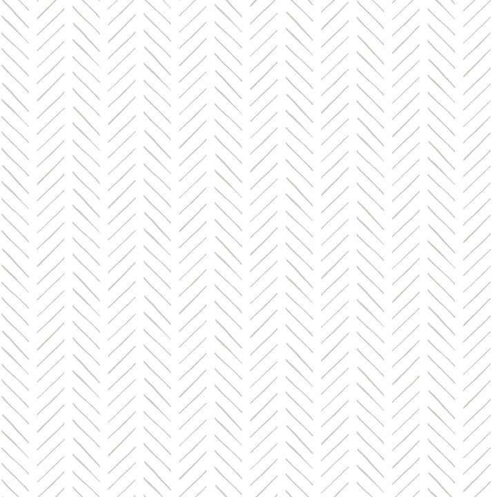 Pick Up Sticks Taupe Wallpaper by Magnolia Home Magnolia Home Covers about 34.2 square feet 20.5-in by 20-ft long roll Peel & Stick 20.5 - Fabric Carolina -