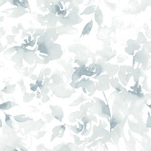 Renewed Floral Blue Wallpaper by Magnolia Home