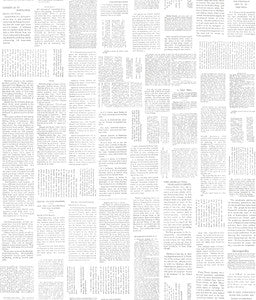 Crafted Editorial Charcoal Wallpaper by Magnolia Home