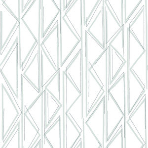 Sideways Sketch Blue Wallpaper by Magnolia Home