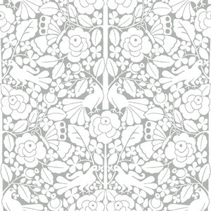 Fairy Tales Grey Wallpaper by Magnolia Home