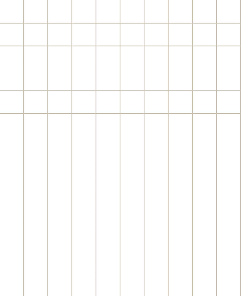 Linear Gridwork Linen on White Wallpaper by Magnolia Home Magnolia Home Covers about 34.2 square feet 20.5-in by 20-ft long roll Peel & Stick 25.25 - Fabric Carolina -