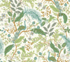 Peacock Garden Peel and Stick White by Rifle Paper Co. Wallpaper
