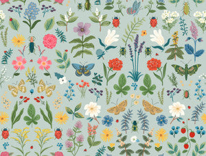Curio Mint Peel & Stick Wallpaper by Rifle Paper Co.