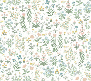 Menagerie Garden Blush Peel & Stick Wallpaper by Rifle Paper Co.