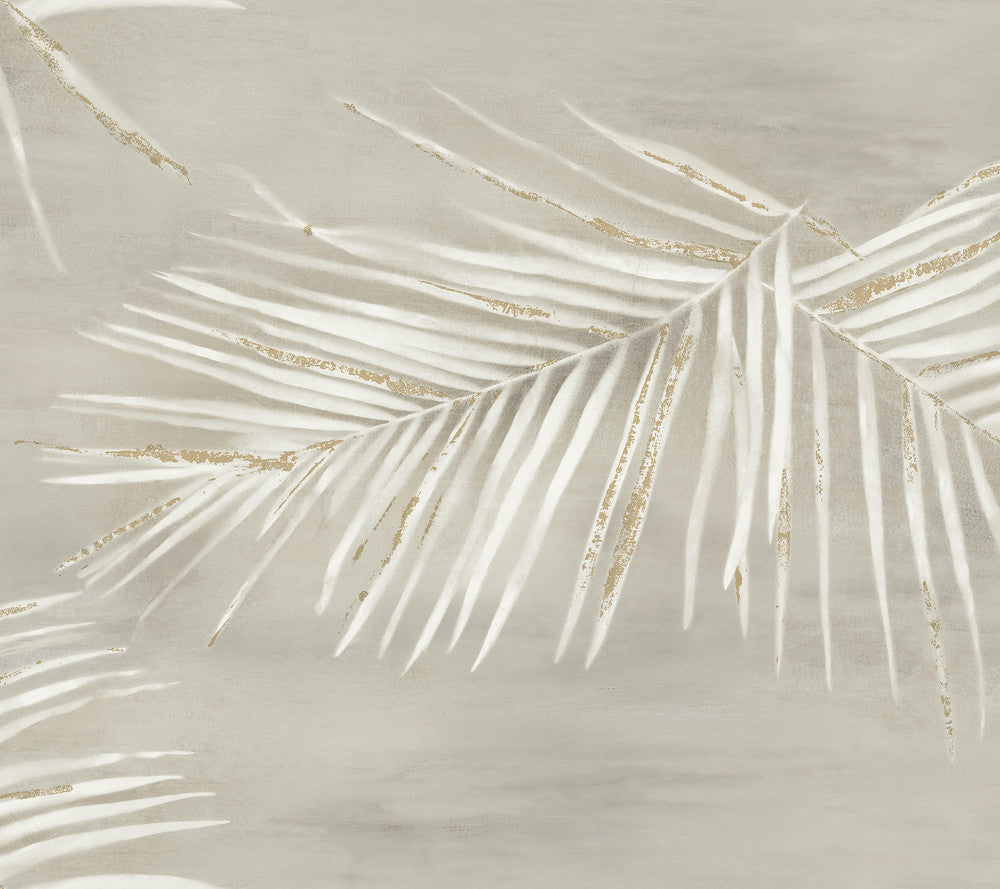 Endless Summer Taupe Peel & Stick Wallpaper by York Wallcoverings Aviva Stanoff Covers about 45 square feet 27-in by 20-ft long roll Peel & Stick 24 - Fabric Carolina -