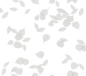 Inner Peace Salt Grey Peel & Stick Wallpaper by York Wallcoverings
