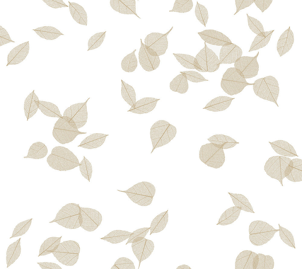 Inner Peace Champagne Peel & Stick Wallpaper by York Wallcoverings Aviva Stanoff Covers about 45 square feet 27-in by 20-ft long roll Peel & Stick 24 - Fabric Carolina -