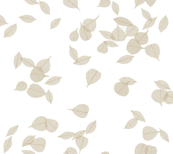 Inner Peace Champagne Peel & Stick Wallpaper by York Wallcoverings Aviva Stanoff Covers about 45 square feet 27-in by 20-ft long roll Peel & Stick 24 - Fabric Carolina -