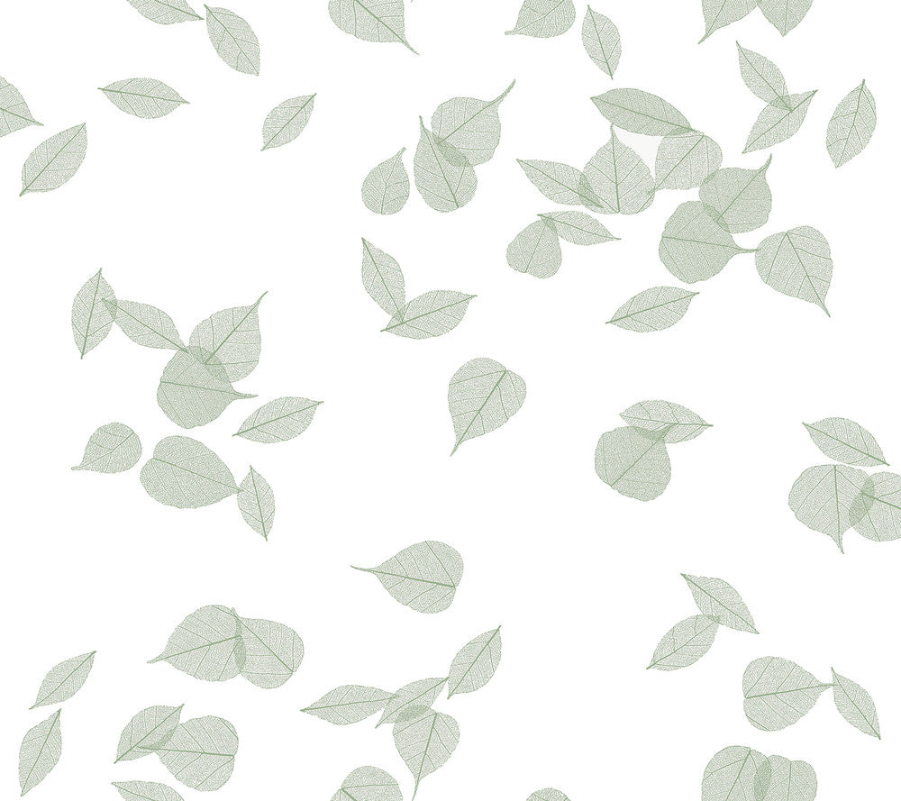 Inner Peace Sage Peel & Stick Wallpaper by York Wallcoverings Aviva Stanoff Covers about 45 square feet 27-in by 20-ft long roll Peel & Stick 24 - Fabric Carolina -