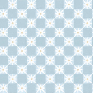 Stardust Blue Checkerboard Peel & Stick Wallpaper by York Wallcoverings